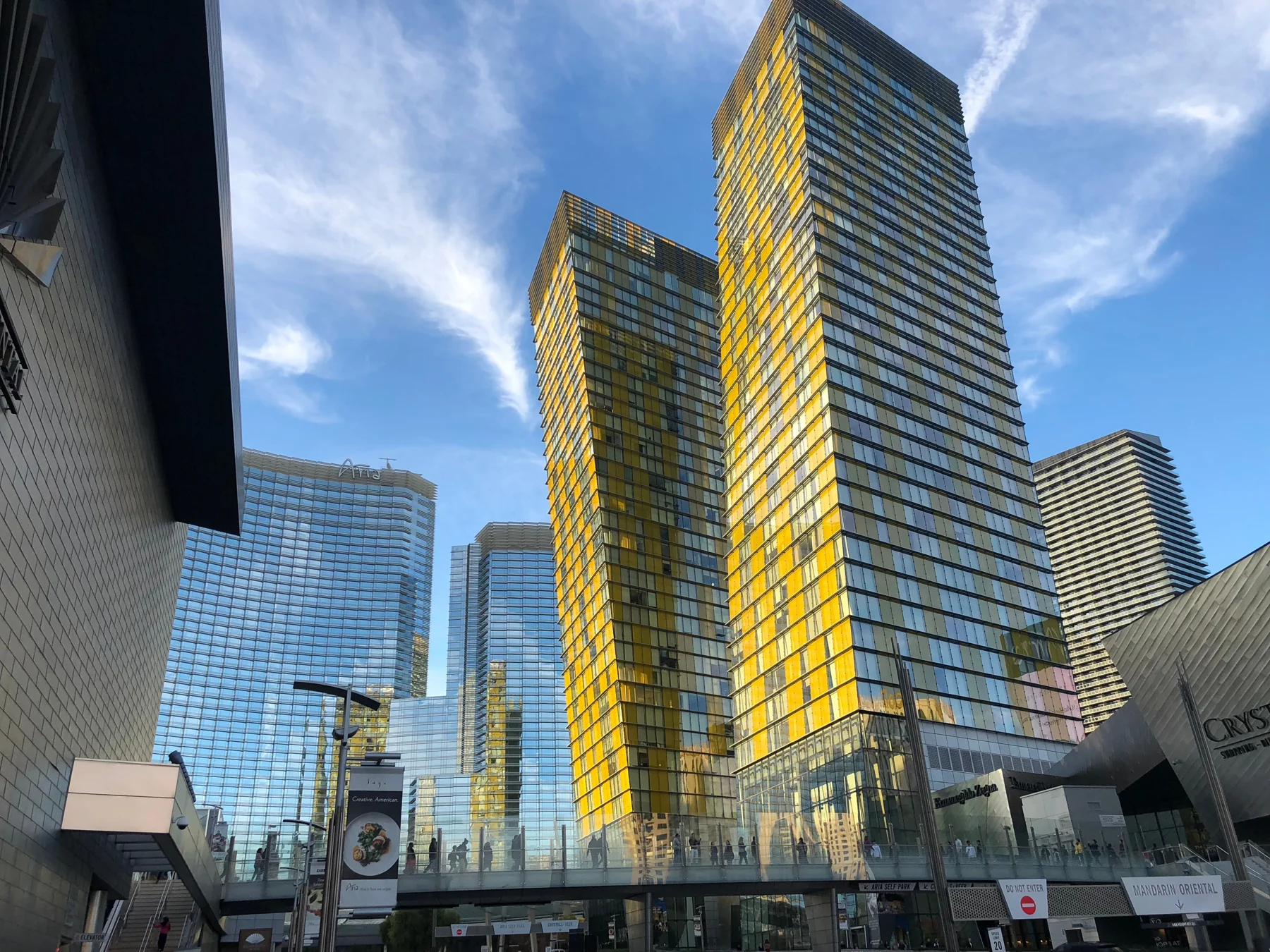 Veer Towers and Aria in CityCenter